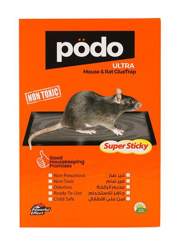 PODO Ultra Mouse Glue Trap Multicolour