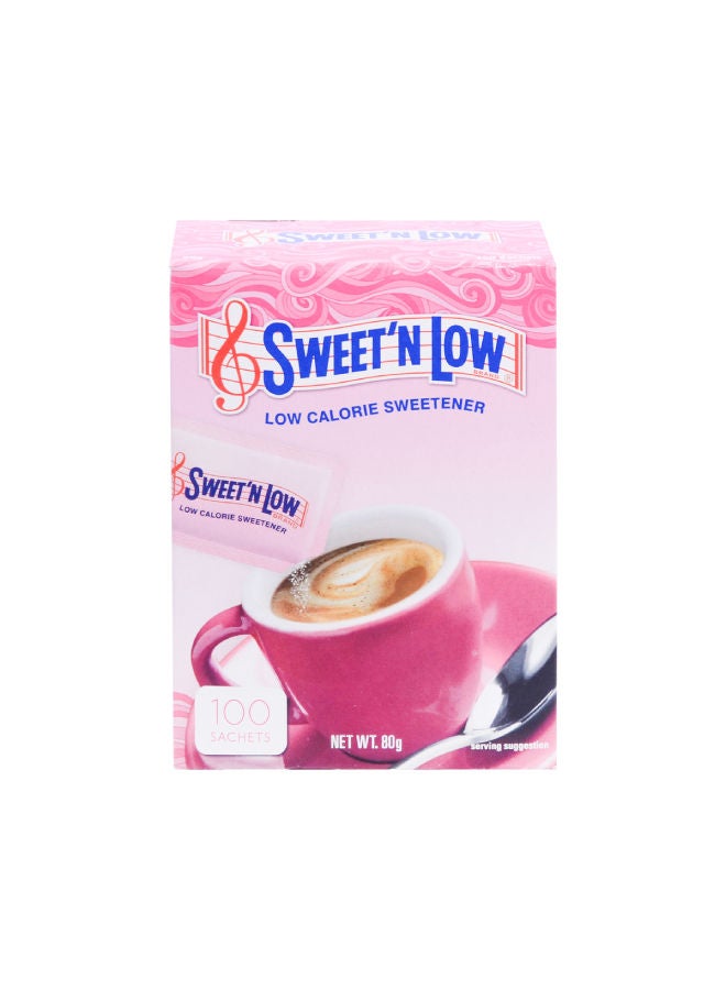 Low Calorie Sweetener 100 Sachets by SWEET'N LOW
