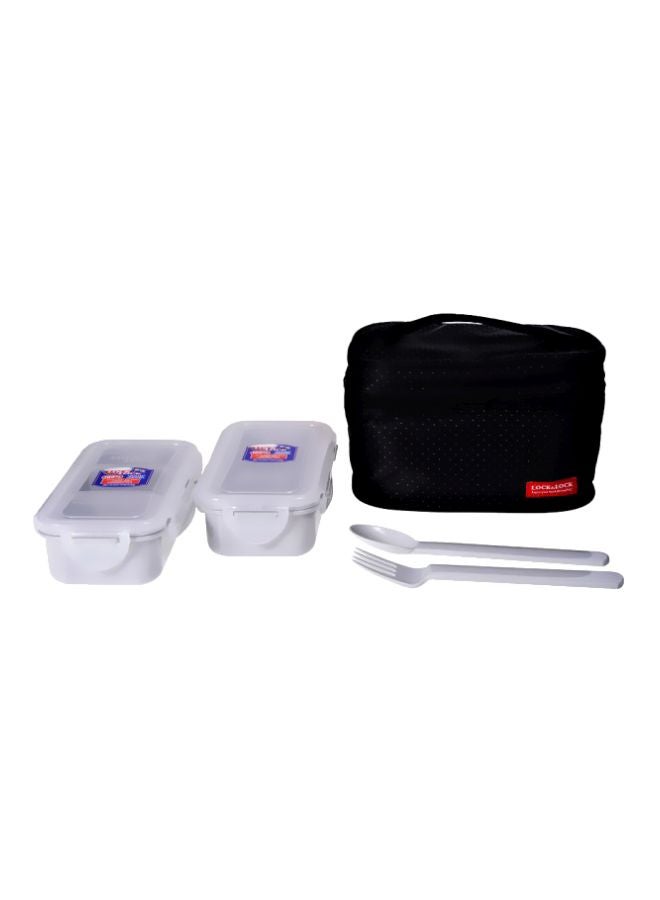 LocknLock 4-Piece Lunch Box Set - Premium Storage