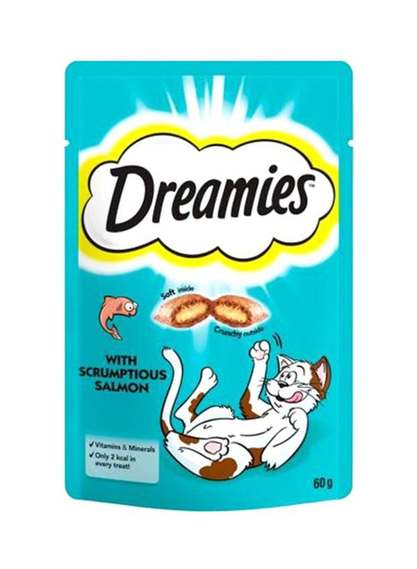 Dreamies Salmon Fish Treats for Cats
