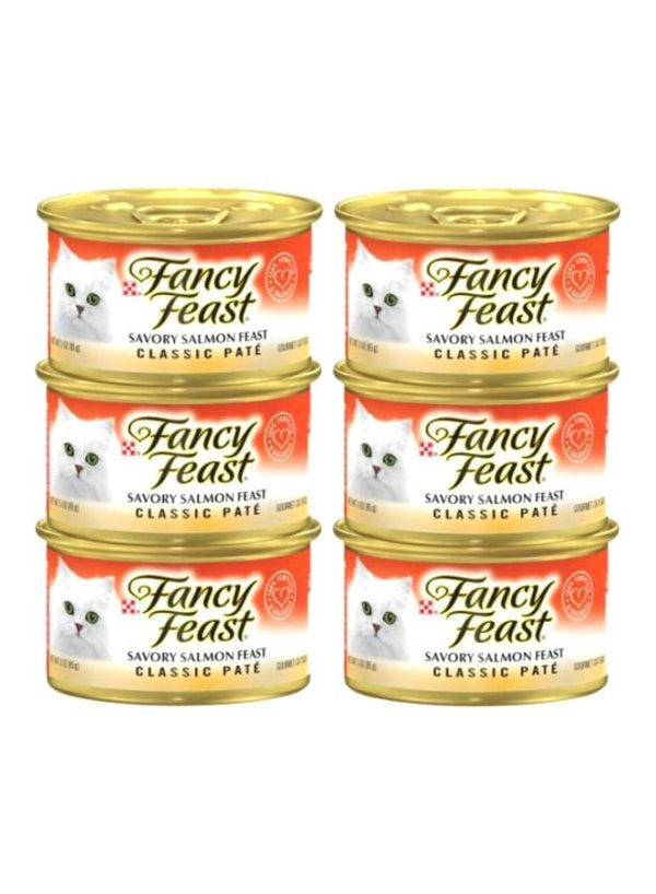 Fancy Feast Classic Savory Salmon Wet Food - PURINA