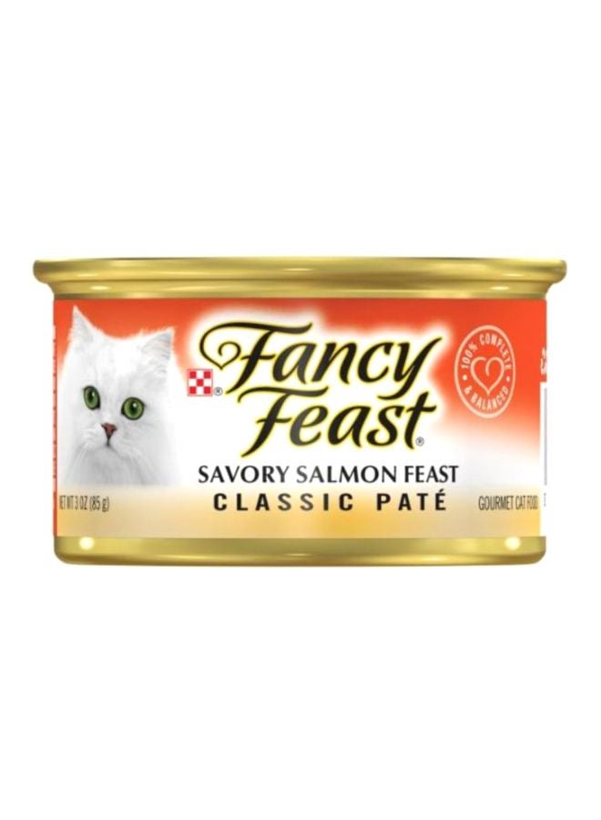 Fancy Feast Classic Savory Salmon Wet Food - PURINA