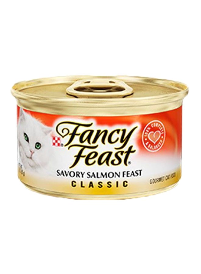 Fancy Feast Salmon Feast Food 85g - Premium Cat Food
