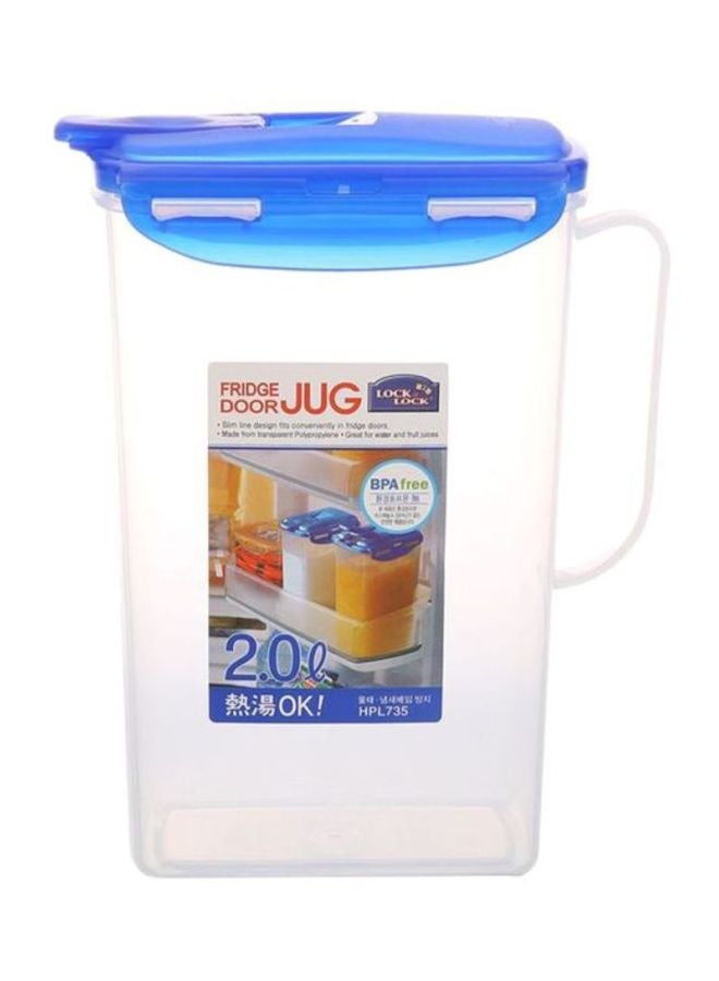 LocknLock Fridge Door Jug Blue/White