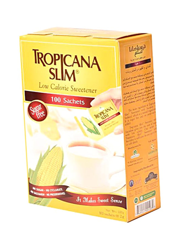 Tropicana Slim Low Calorie Sweetener 100 Pack