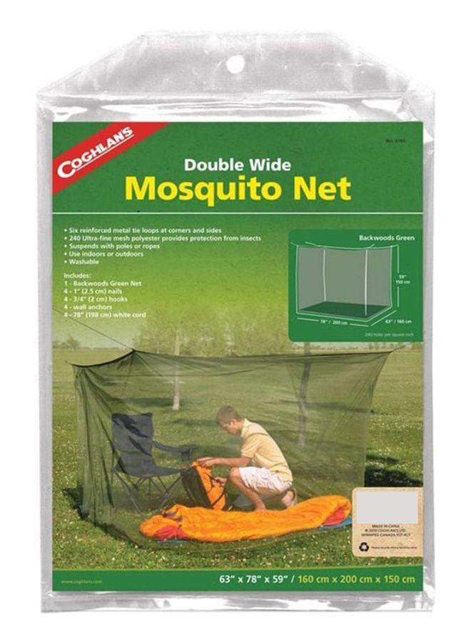 Coghlan'S Double-Wide Mosquito Net - Green