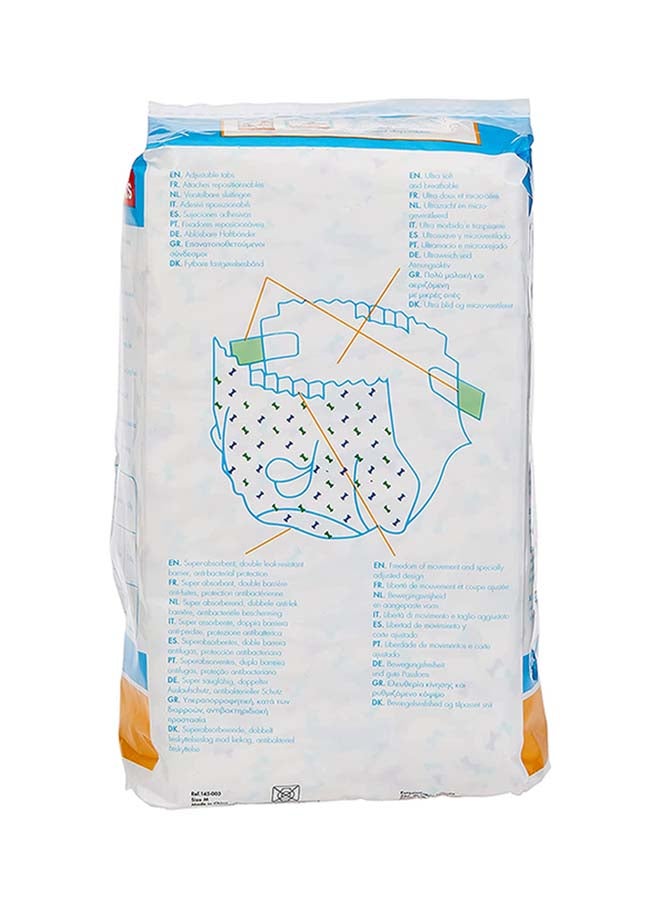 Les Filous Pet Diapers Medium 12 Piece White