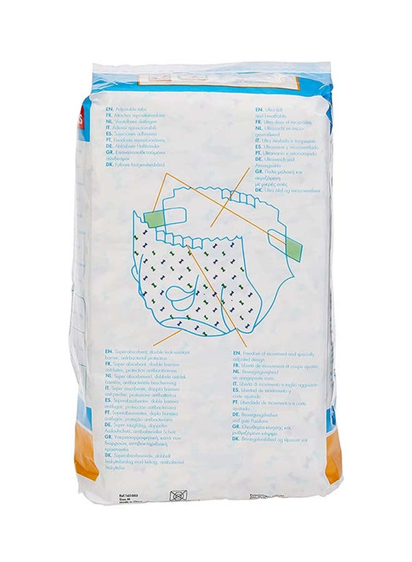 Les Filous Pet Diapers Medium 12 Piece White