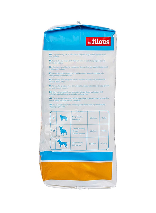 Les Filous Pet Diapers Medium 12 Piece White