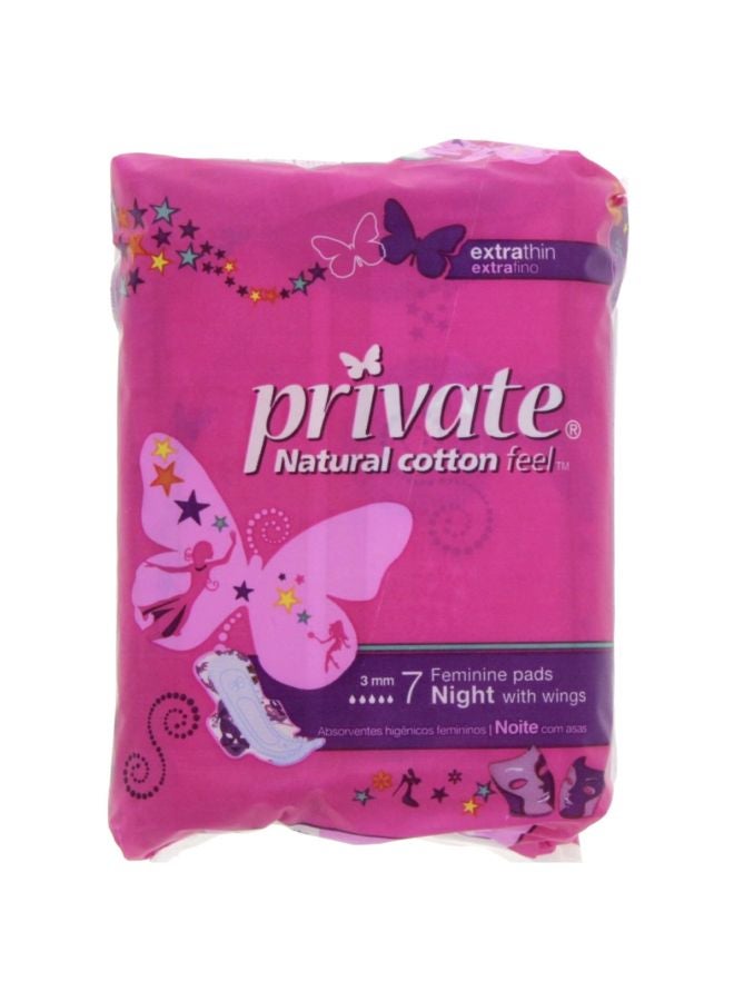 Private 7-Piece Natural Cotton Feel Pad Set
