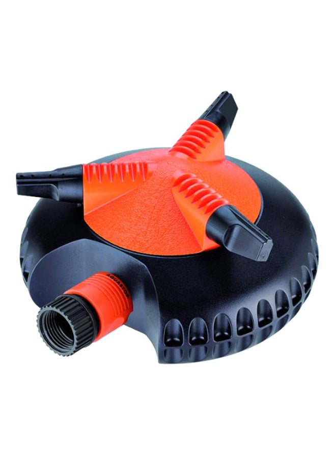 Claber 3-Way Idrojet Sprinkler Black/Orange