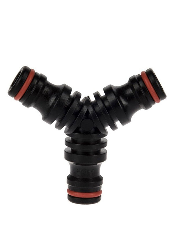 Claber Three-Way Connector Black