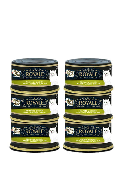 PURINA Fancy Feast Royale Seafood & Chicken Pack of 6