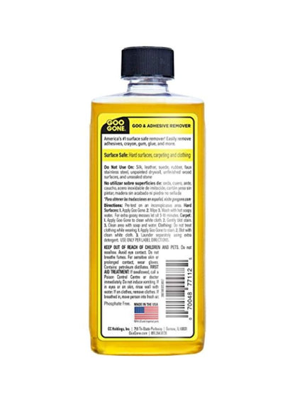Goo Gone Adhesive Remover - Effective Stain Solution