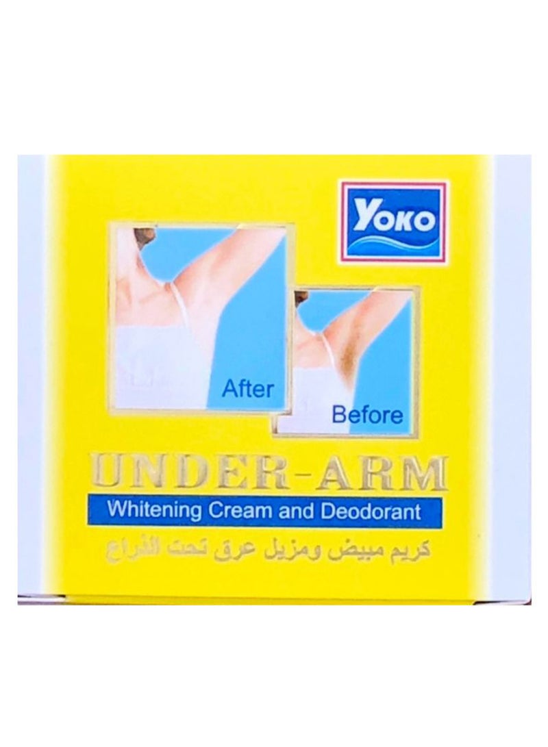 YOKO Under Arm Whitening Cream and Deodorant 50g