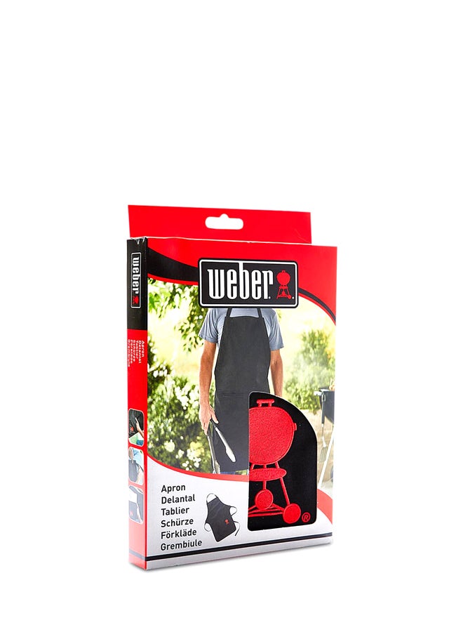 Weber Black Cotton Barbecue Apron