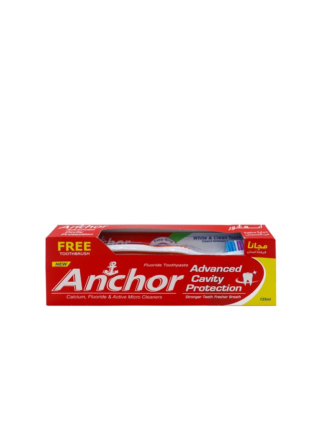 Anchor Advance Toothpaste with Toothbrush 125ml