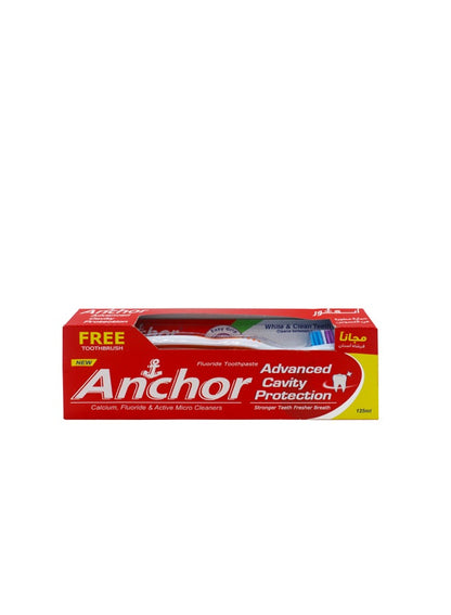 Anchor Advance Toothpaste with Toothbrush 125ml