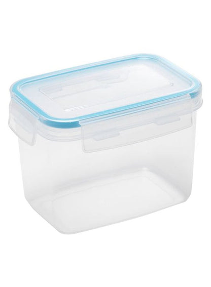 Addis Clip And Close Lunch Box - Clear/Blue
