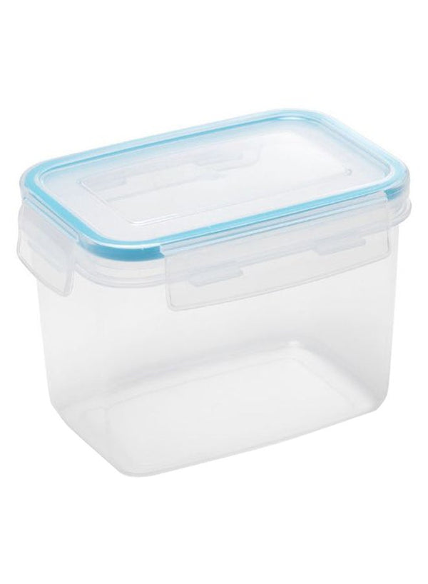 Addis Clip And Close Lunch Box - Clear/Blue
