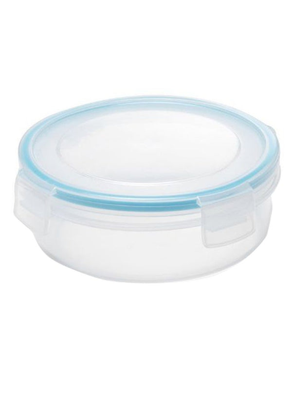 Addis Clip And Close Lunch Box Clear/Blue 570ml