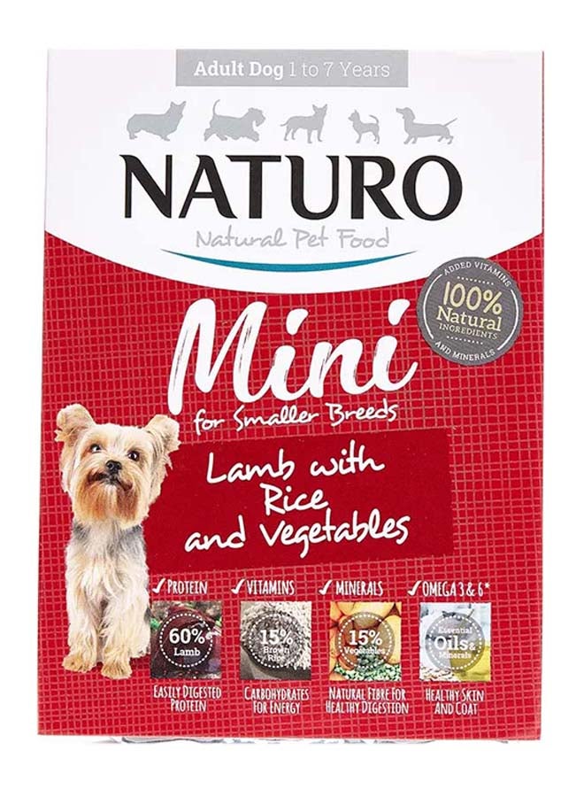Naturo Mini Lamb With Rice And Vegetables 150g