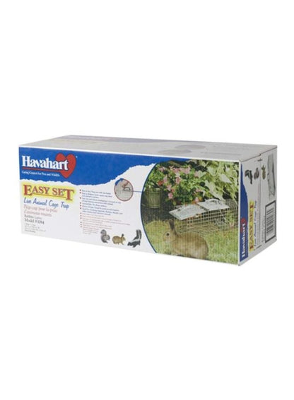 Havahart Single Door Steel Cage Trap Silver
