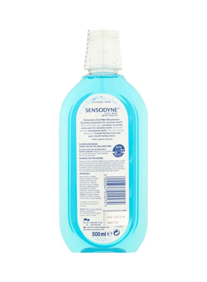 Sensodyne Cool Mint Mouthwash 500ml