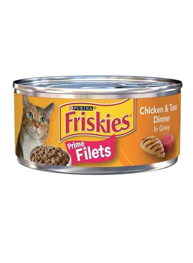 Friskies Prime Filets Chicken & Tuna Dinner in Gravy