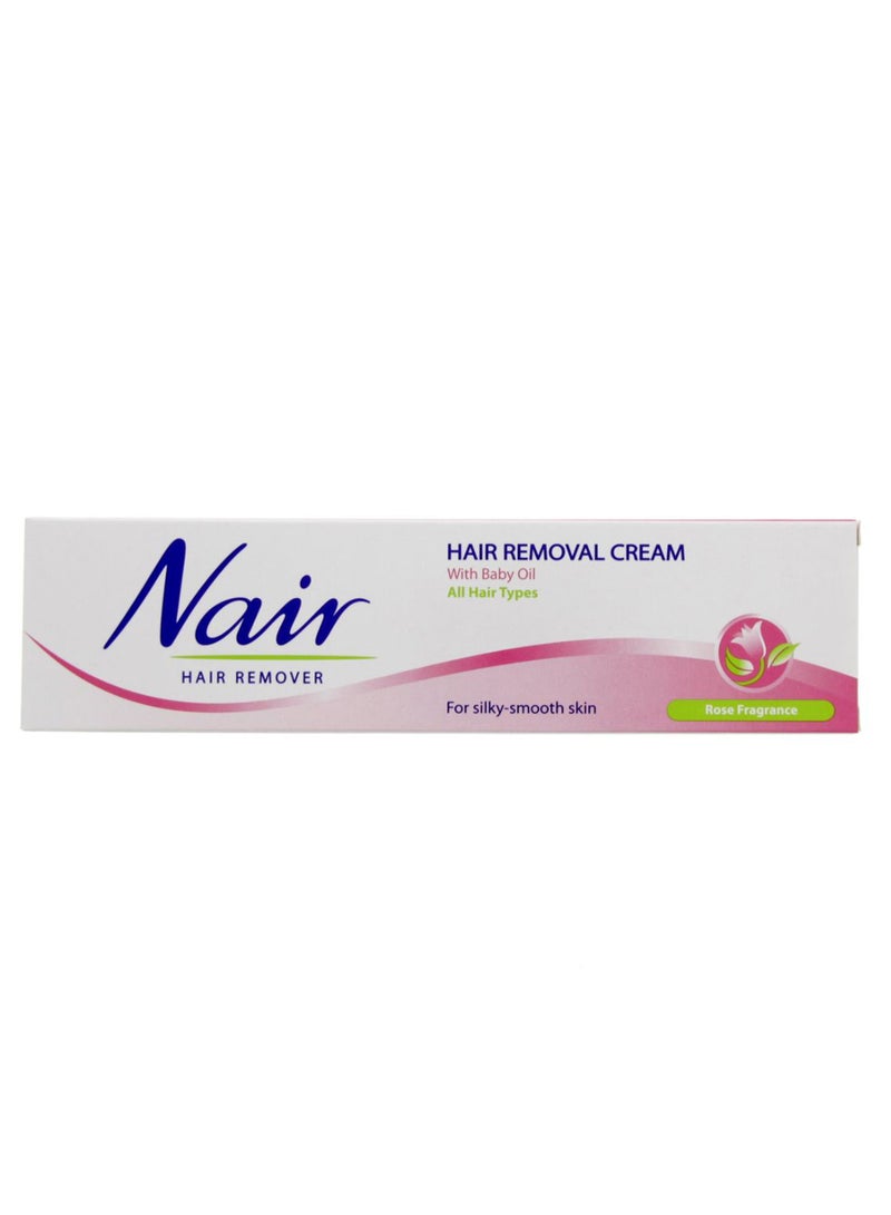 Nair Rose Fragrance Hair Removal Cream 110g