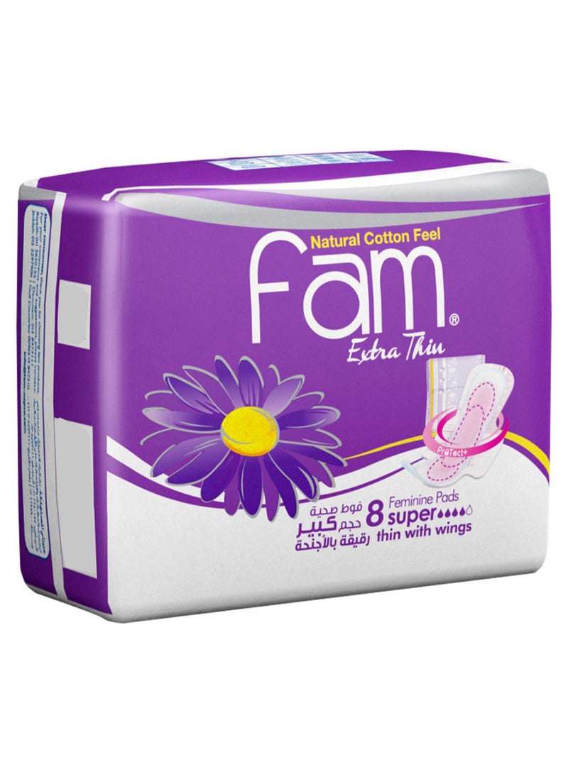 Extra Thin Super Sanitary Pad Set by Fam