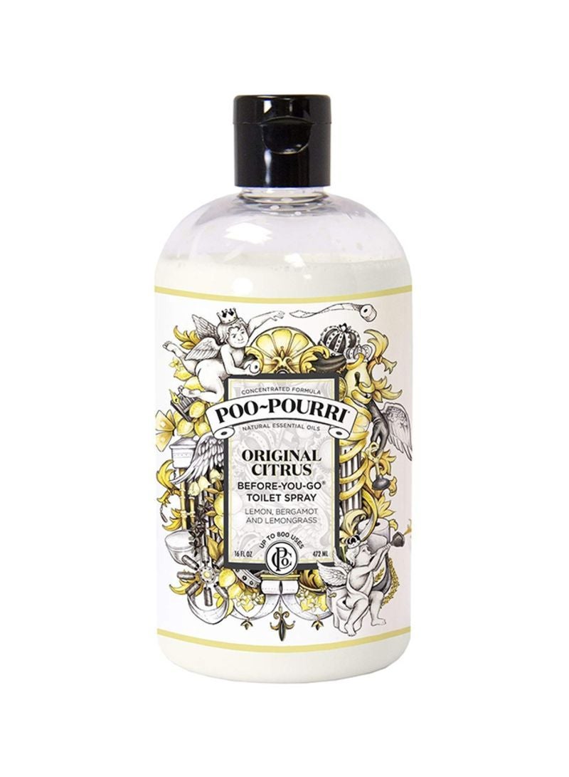 Poo-Pourri Before-You-Go Toilet Spray White