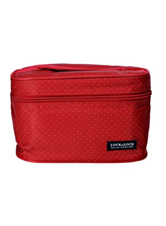 LocknLock 4-Piece Lunch Box Set - Red/Clear/White