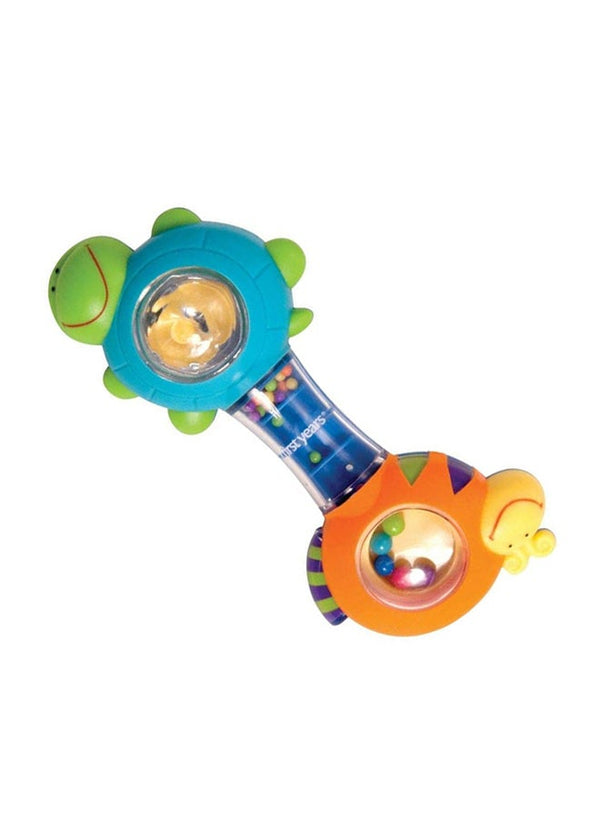 The FIRST Years Shaken Shells Easy Grip Rattle