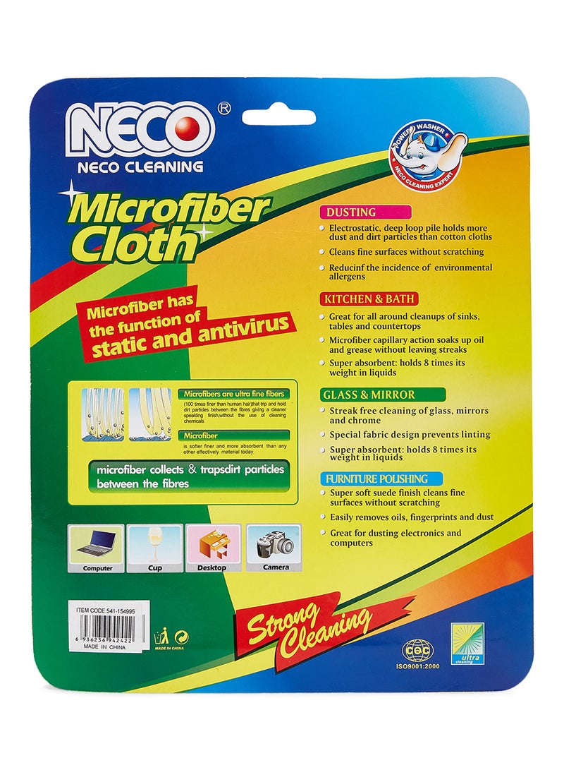 Neco 4-Piece Microfiber Cloth Set Multicolour