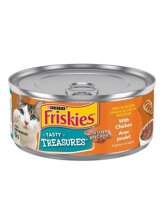 PURINA Friskies Treasures Chicken & Cheese 156g