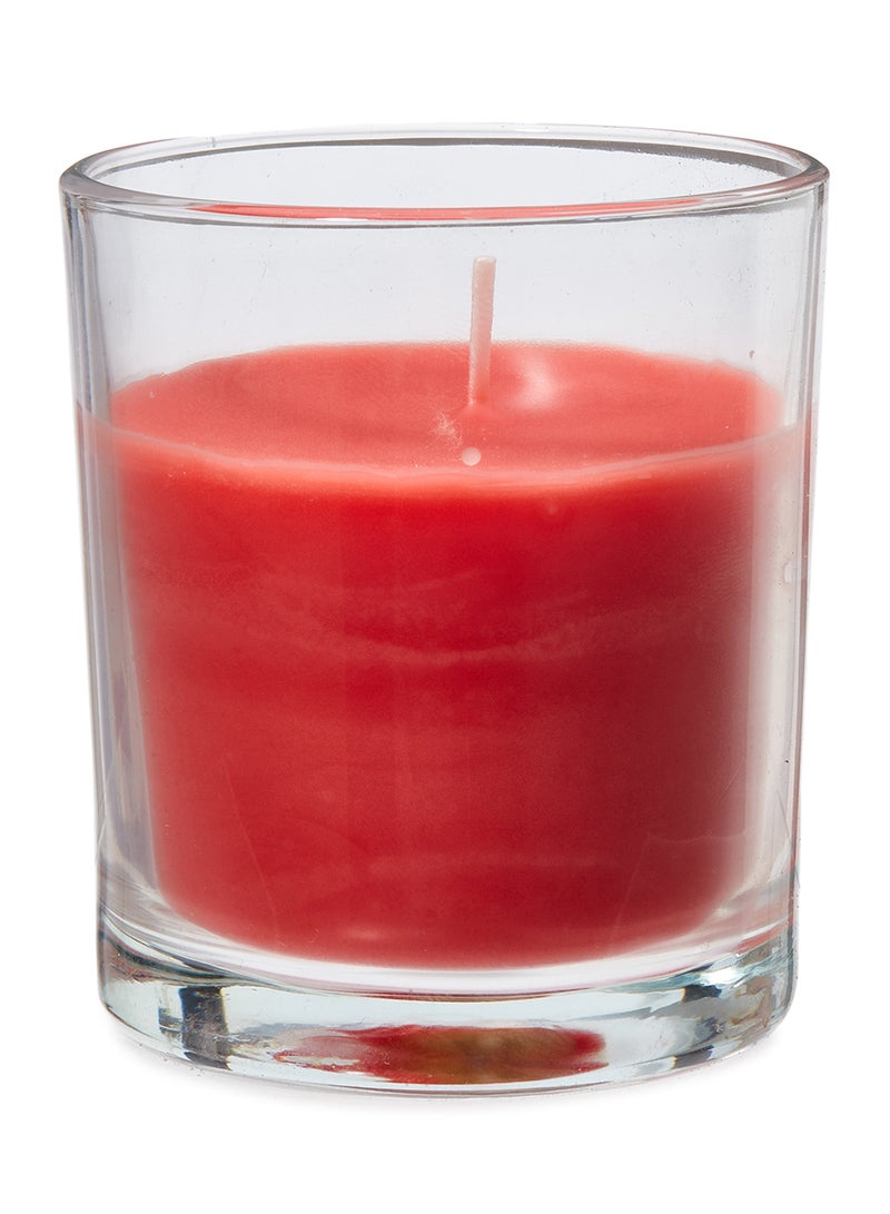 Samar Scented Candle Jar Red 6.5cm