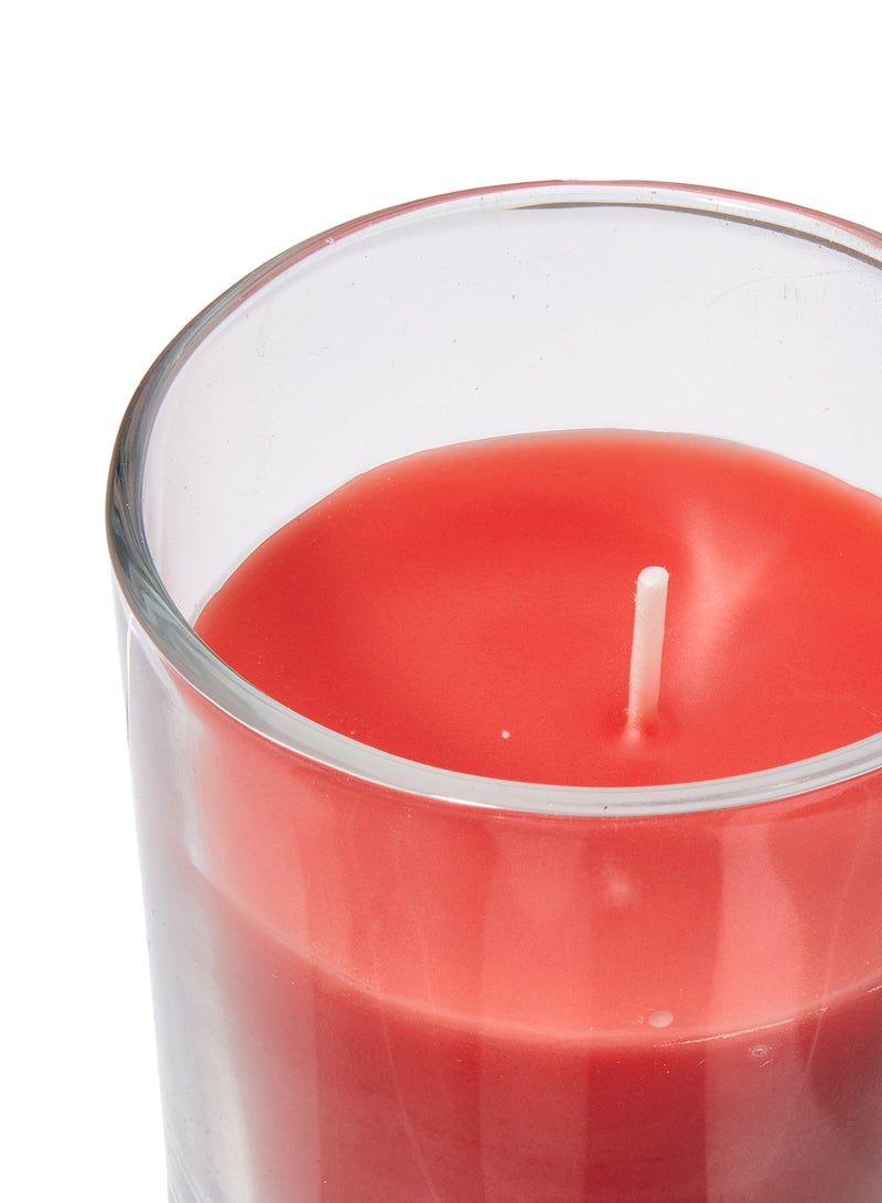 Samar Scented Candle Jar Red 6.5cm