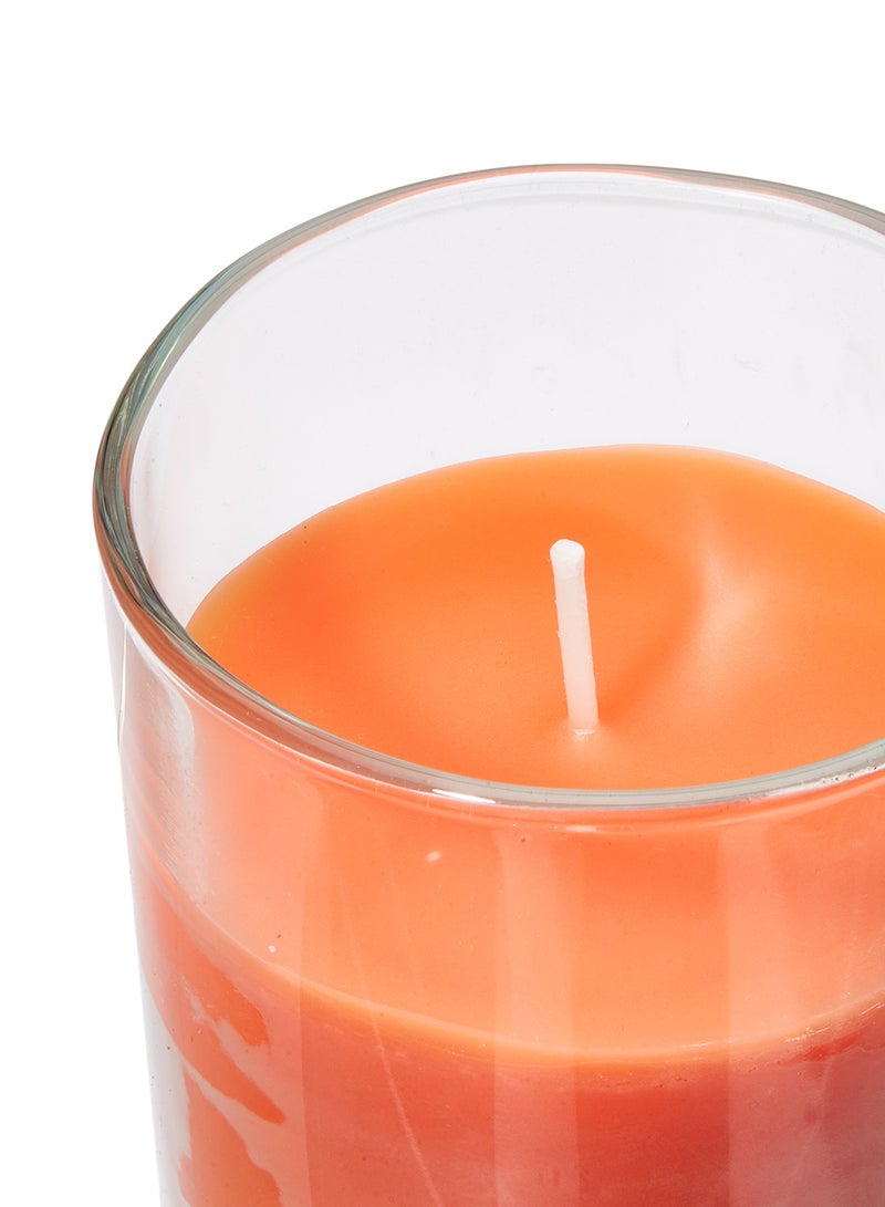 Samar Scented Candle Jar Orange - Premium Home Decor