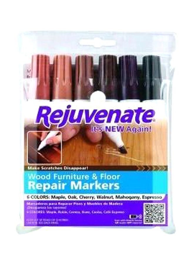 Multicolour Wood Furniture Repair Markers - Generic