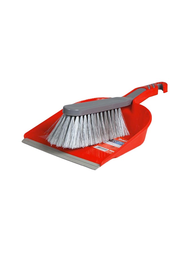 Arix Dustpan Brush Mini Set Red/Grey