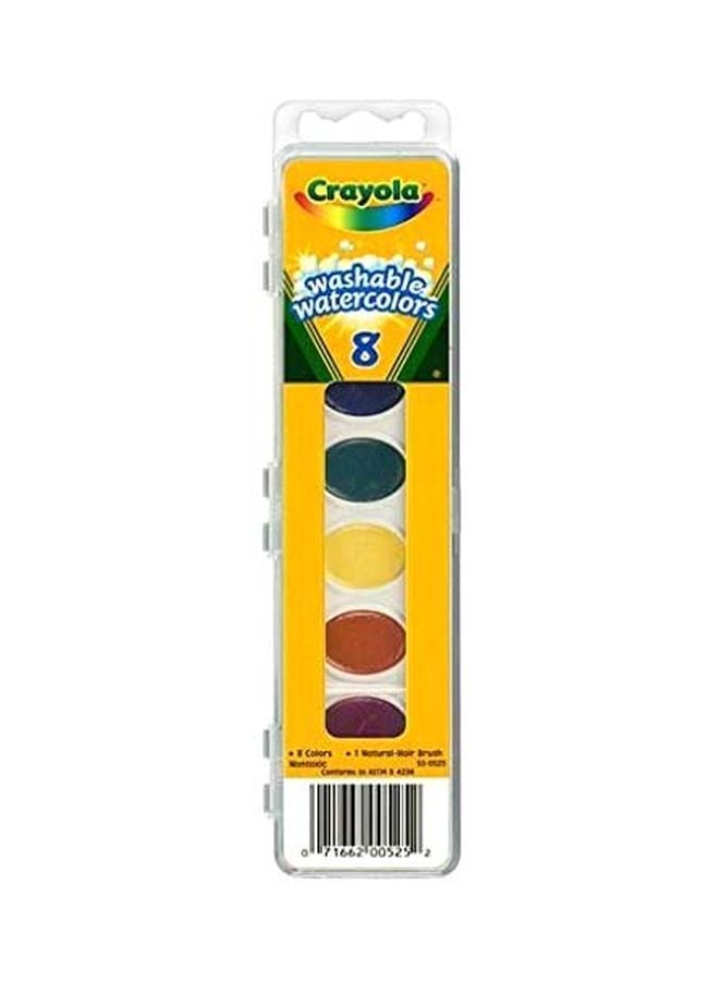 Crayola 8-Piece Washable Watercolor Set