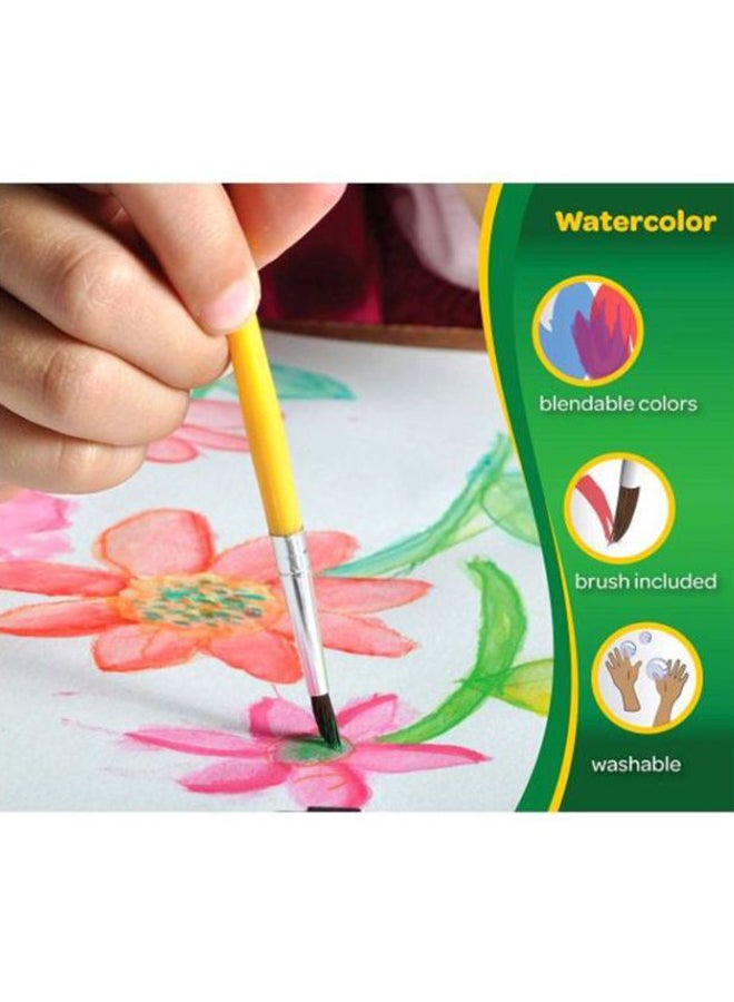 Crayola 8-Piece Washable Watercolor Set