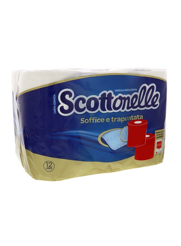 SCOTTONELLE 12-Piece Toilet Tissue Roll White