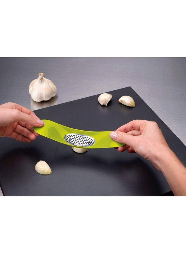 Joseph Joseph Garlic Rocker Crusher Mincer - Green/Silver