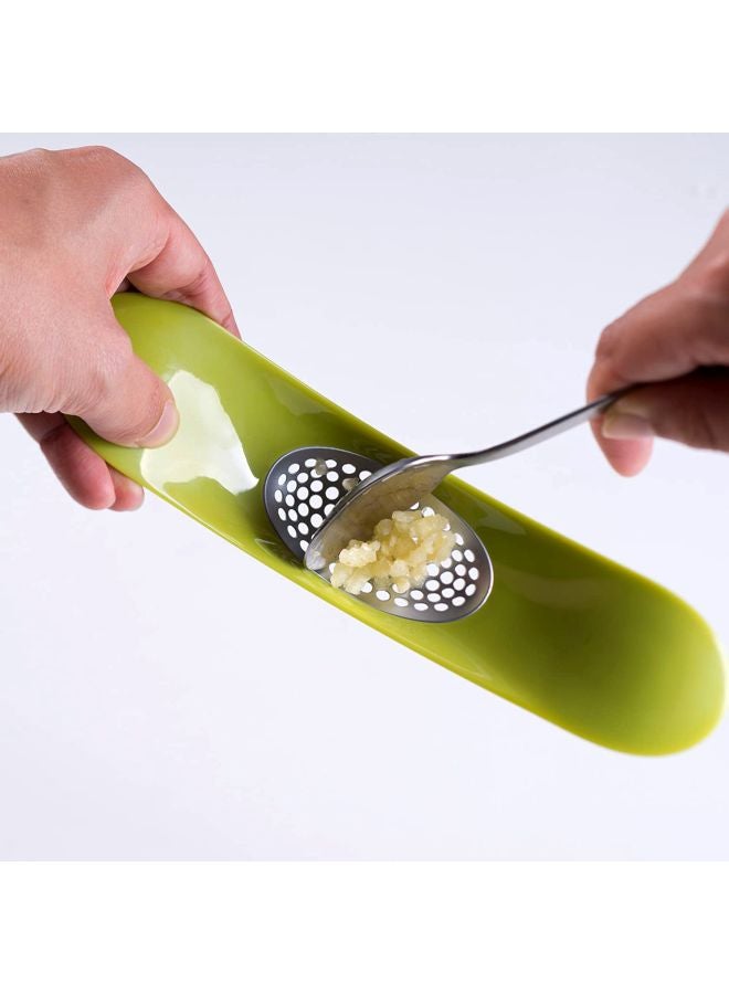 Joseph Joseph Garlic Rocker Crusher Mincer - Green/Silver