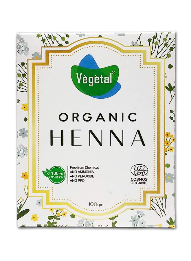 Multicolour Organic Henna Powder 100g - Vegetal