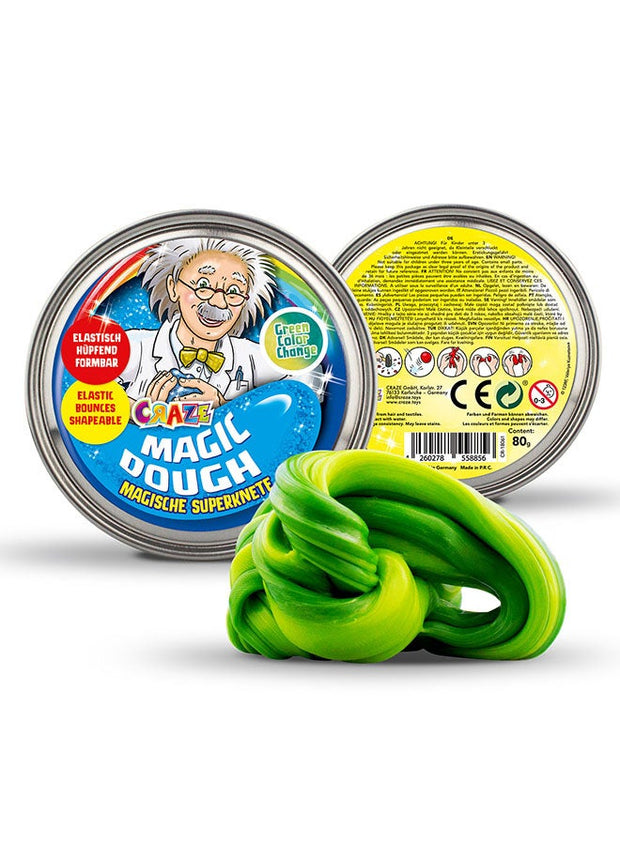 Magic Dough Craze Green Color Change
