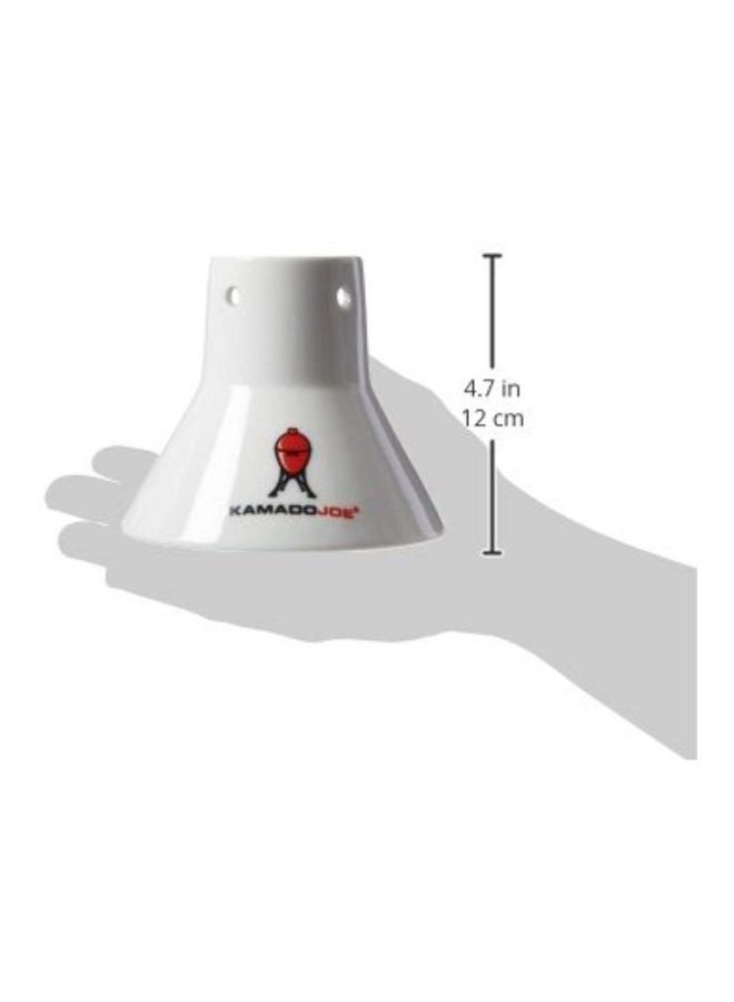 Kamado Joe Ceramic Chicken Holder White