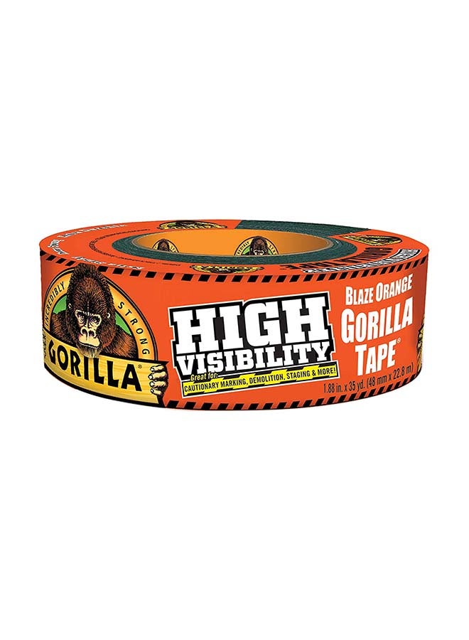Gorilla High Visibility Duct Tape Blaze Orange